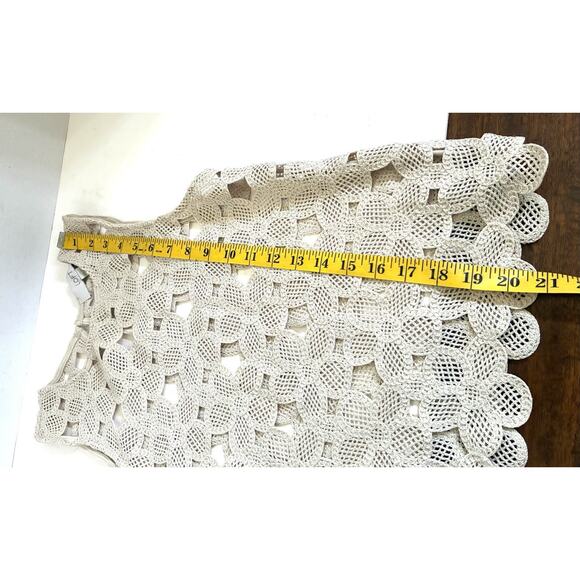 LOFT Crochet Floral Knit Tank Top – Women’s XXSP Petite - Picture 9 of 9